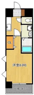 MDIグランコルディール室町【9階】の間取り