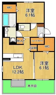 La Maison NAKAI【1階】の間取り