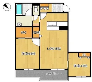 シャーメゾンシエロ【3階】の間取り