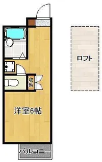 ニューシルバーレジデンス通谷【1階】の間取り