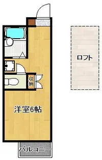 ニューシルバーレジデンス通谷【2階】の間取り