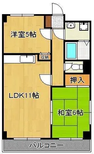 ロワイヤルT・N【2階】の間取り