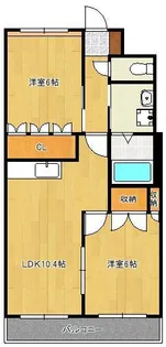 こもれび【2階】の間取り