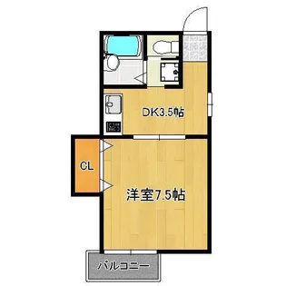 PLUM ONE【2階】の間取り