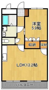 グランディールハイム【2階】の間取り