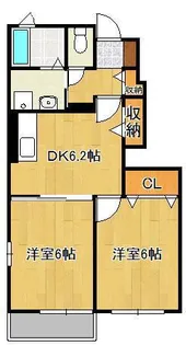 メゾングラースⅣ【1階】の間取り