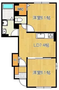 エテルノフェリーチェⅡ【1階】の間取り