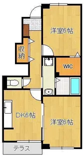 グラン カンパーニュ【1階】の間取り