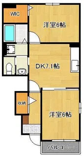 グランドール【1階】の間取り