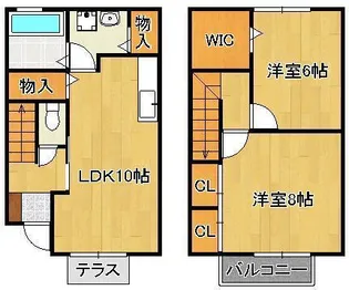 グリーンハウス【1階】の間取り