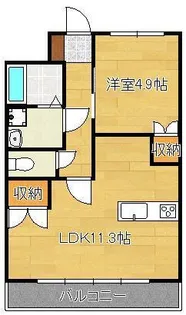 アーバンヒルズ【1階】の間取り