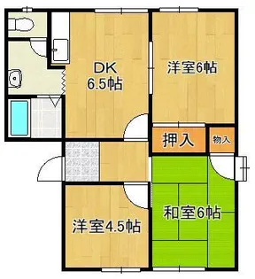 ガーデンライフK【2階】の間取り