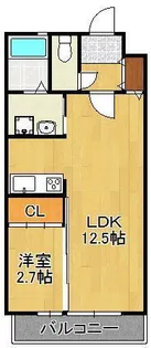 エルミタージュヒルズⅠ【1階】の間取り