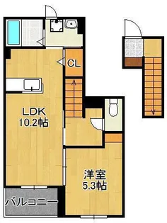 シュトラント神正【2階】の間取り