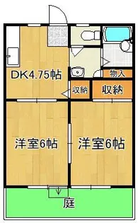 シティライフ知古 B棟【1階】の間取り