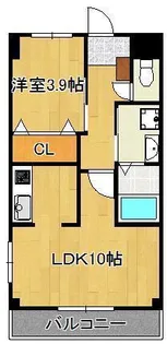 リアンジュ【1階】の間取り