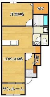 ボヌールⅠ【1階】の間取り