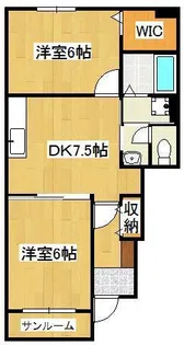 ボヌールⅡ【1階】の間取り