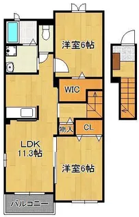 フィールド M【2階】の間取り