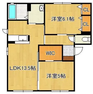 プロシードMG G棟【1階】の間取り