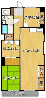 メゾン・エクセレンス 603号室【6階】の間取り