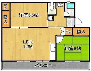 ヴィラナリー中間Ⅱ 4号棟【1階】の間取り