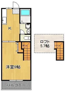 ショーンⅡ B棟【1階】の間取り