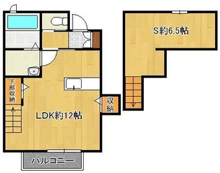 ロフトスタイル【1階】の間取り