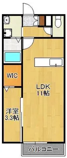 Prevoyance直方駅前【1階】の間取り