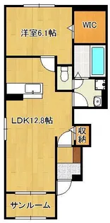 ベル・オーブⅡ【1階】の間取り