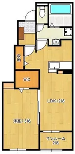 カーサ・エレガンテ・23【1階】の間取り