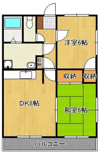 アビタシオン 103号室【1階】の間取り
