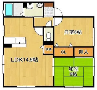 オラクルハウスB【1階】の間取り