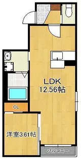 GRAND COURT 01【2階】の間取り