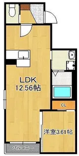 GRAND COURT 01【2階】の間取り