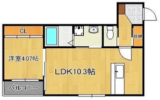 GRAND COURT 01【2階】の間取り