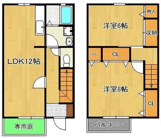 プレナス99 A棟【1階】の間取り