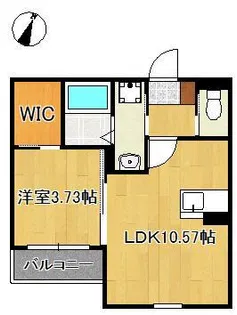 グローヴ長津ノーブル【1階】の間取り