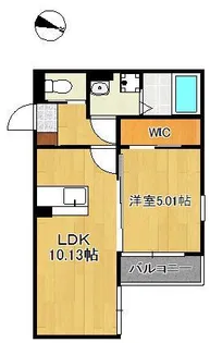 グローヴ長津ノーブル【1階】の間取り