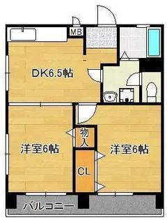 ウィンズヒル三ヶ森Ⅱ【4階】の間取り