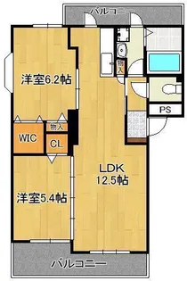 GREEN VIEW 西ヶ峰【1階】の間取り