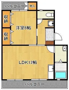 第一石打ビル【4階】の間取り