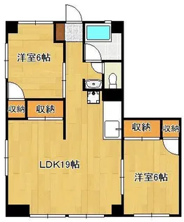 ヒカリハイツ【4階】の間取り