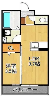 ニュー上の原【2階】の間取り