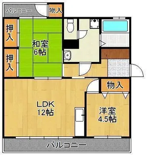 第2石打ビル【4階】の間取り