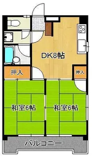 Muu.沖田【2階】の間取り