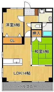 フォレストヴィラ別所町【1階】の間取り
