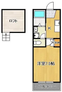 ベルヒルズ黒崎インター【4階】の間取り