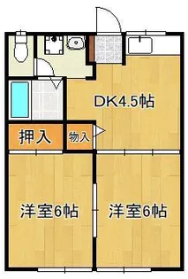 サンヒルズ木屋瀬【1階】の間取り