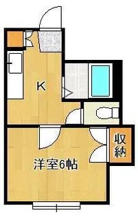 キングドマーニ【1階】の間取り